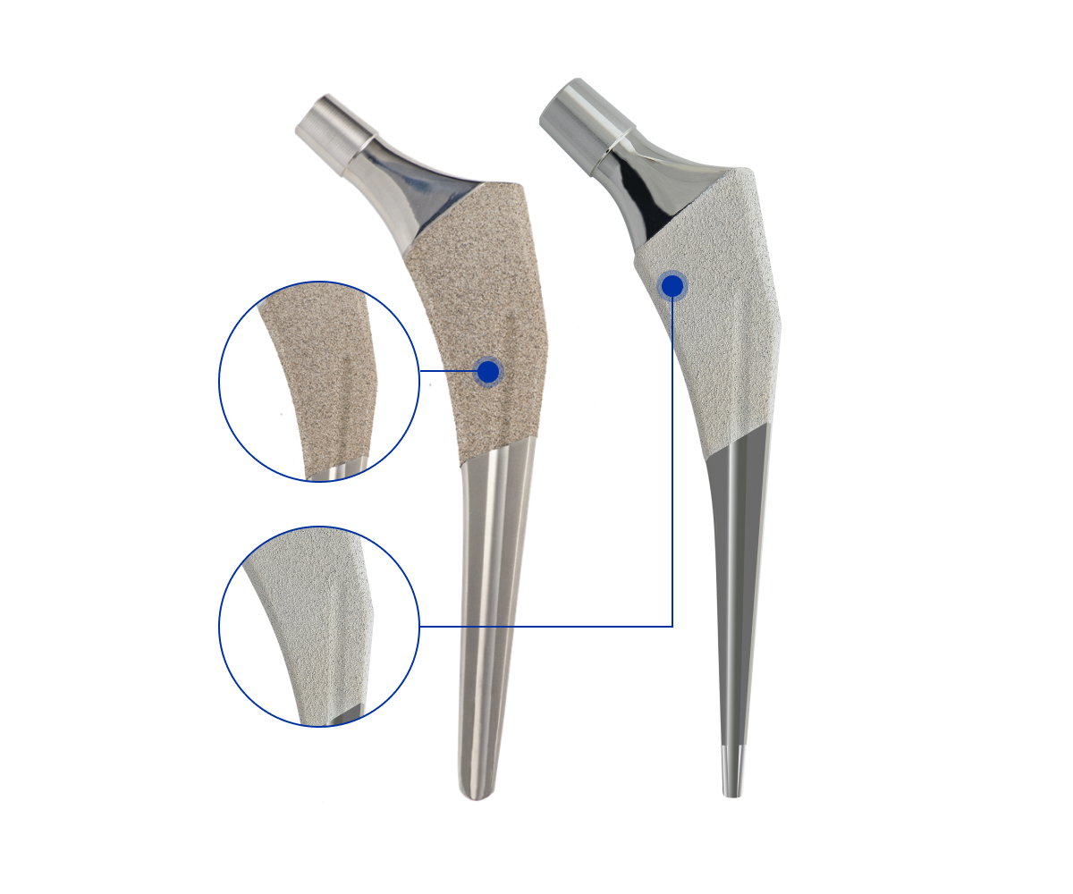 三间隔膝关节假体 - SCORE® - Amplitude Surgical - 修复 / 滑动，髁状体受限 / 活动轴承